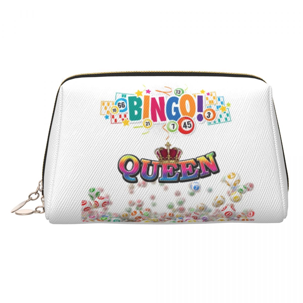 Beauty Makeup Games - Kawaii Bingo Queen Travel Toiletry Bag