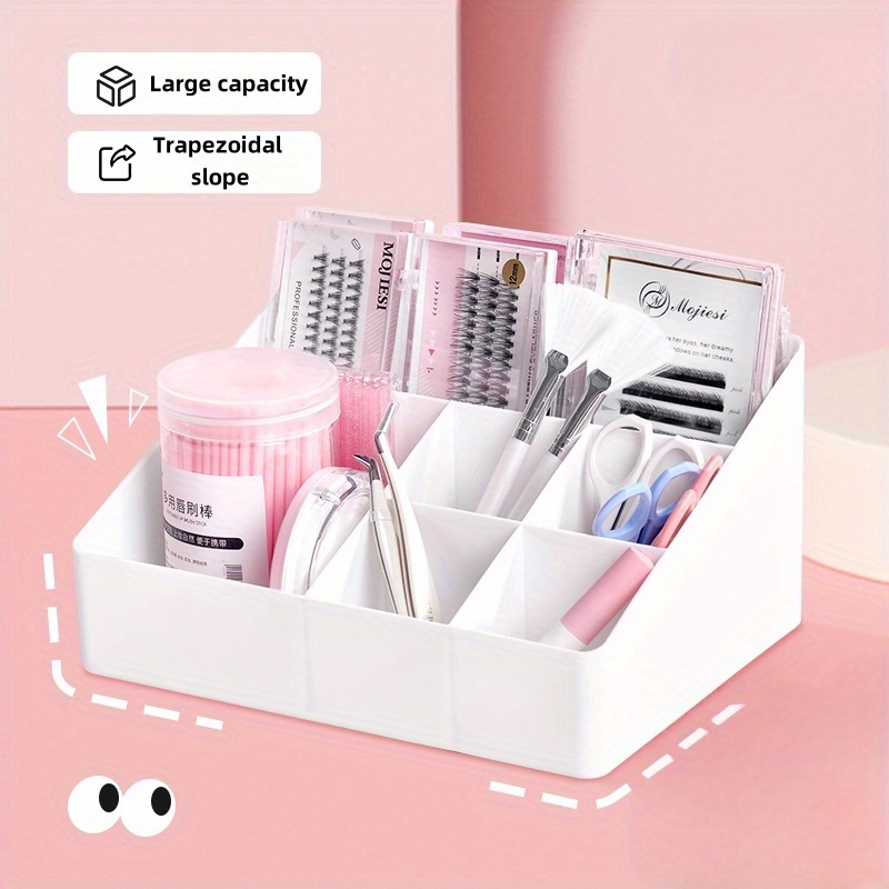 Beauty Makeup Box Set - Professional AcrylicEyelash Extension Organizer Box Lash