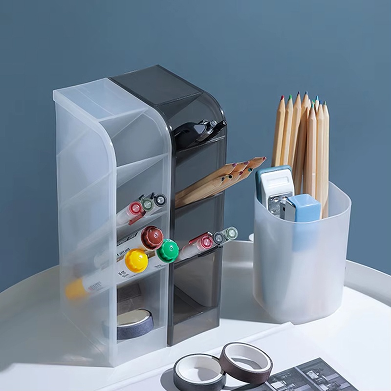 Beauty Makeup Brands - Plastic Cosmetic Brush Holder Multifunctional Multi-layer