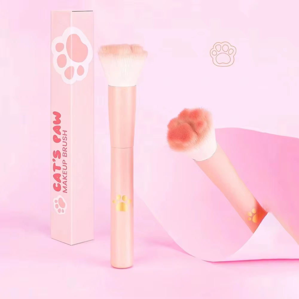 Makeup Beauty Ro - 1Pc Cat Paw Blush Brush with