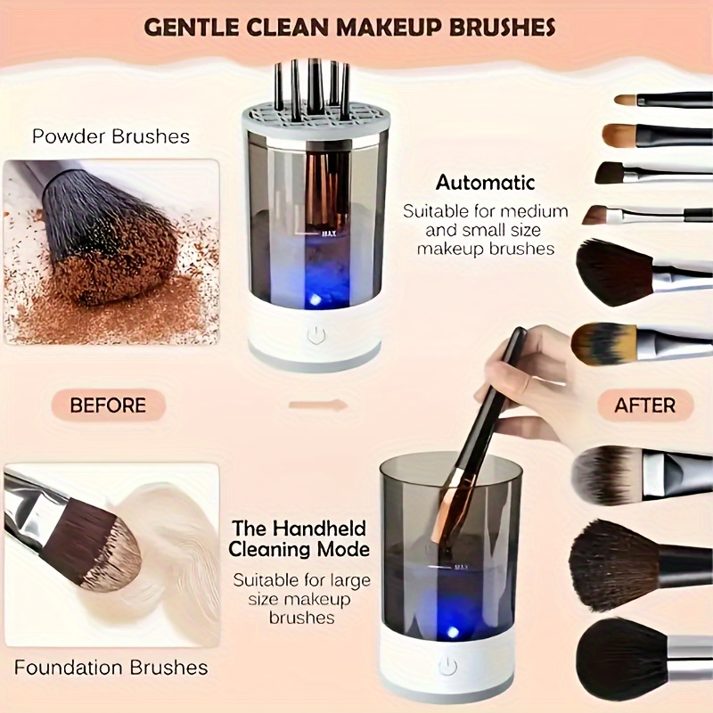 Automatic Electric Makeup Brus - Beauty Makeup Brushes recension och pris