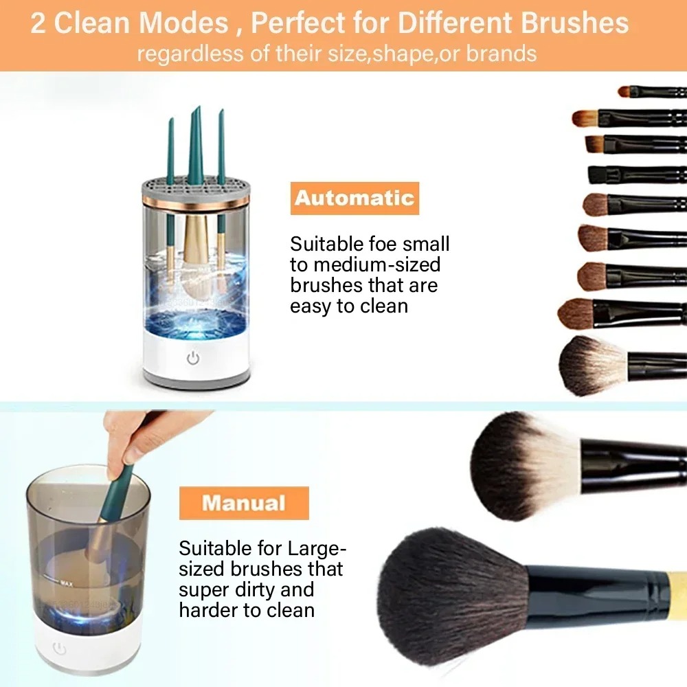 Automatic Electric Makeup Brus - Beauty Makeup Brushes recension och pris