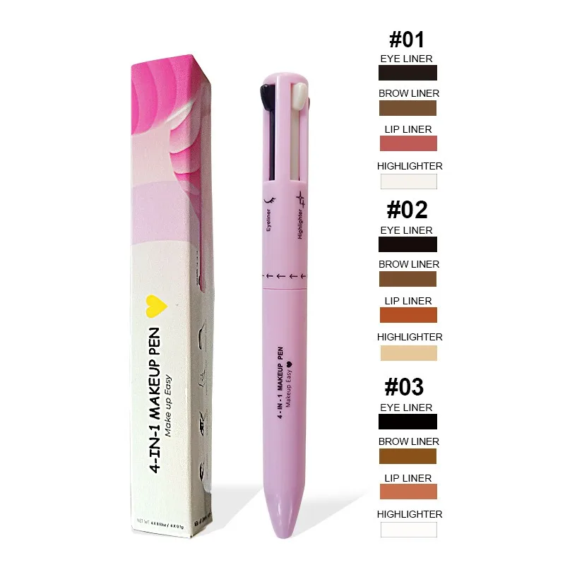 4 In 1 Eyebrow Pencil Lip Line - Beauty Makeup Drawing recension och pris