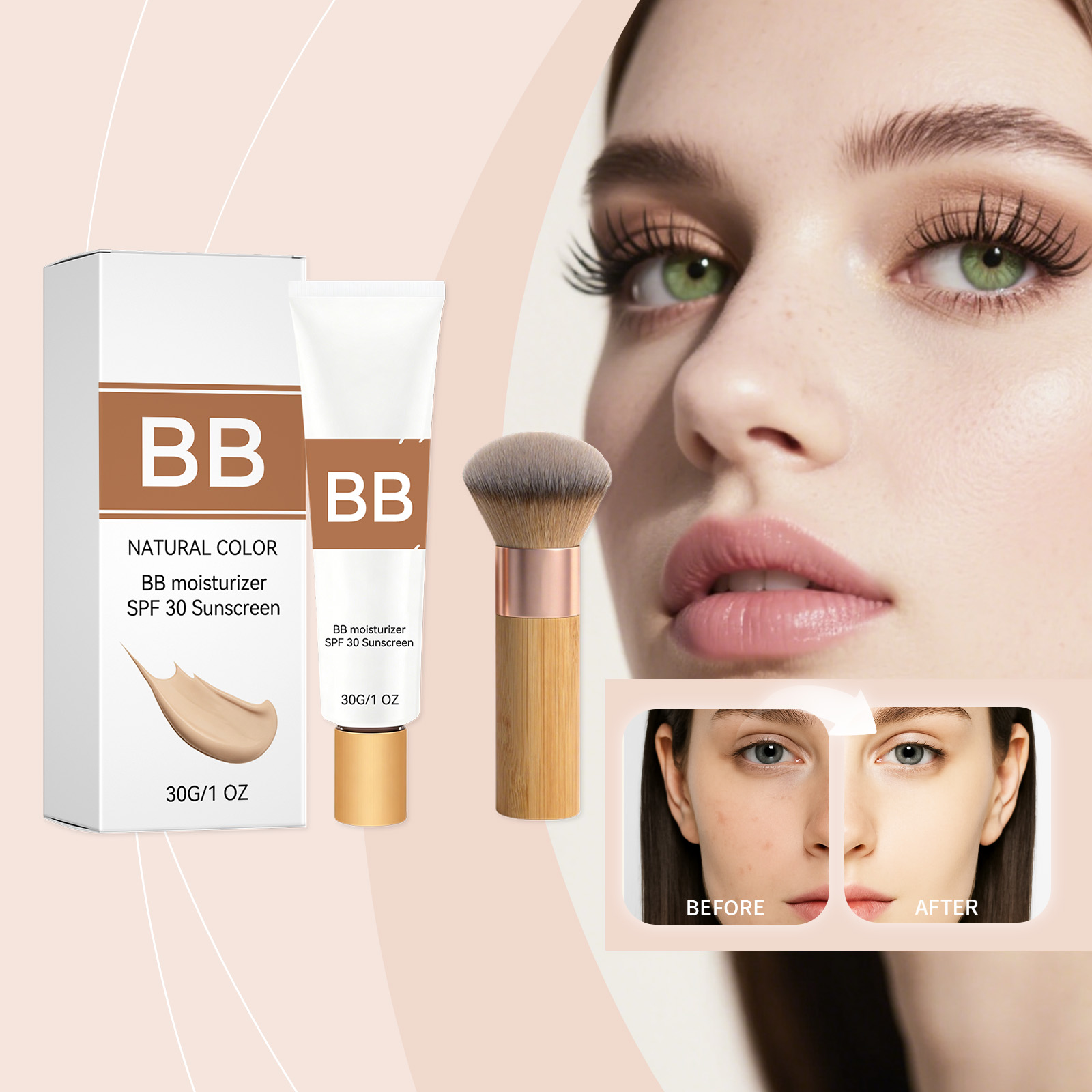 SPF 30 Tinted Moisturizer BB C - Makeup Beauty Ro recension och pris
