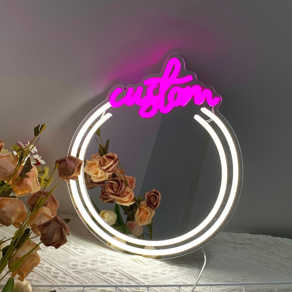 Custom Mirror Neon Signs, for  - Makeup Beauty Lounge recension och pris