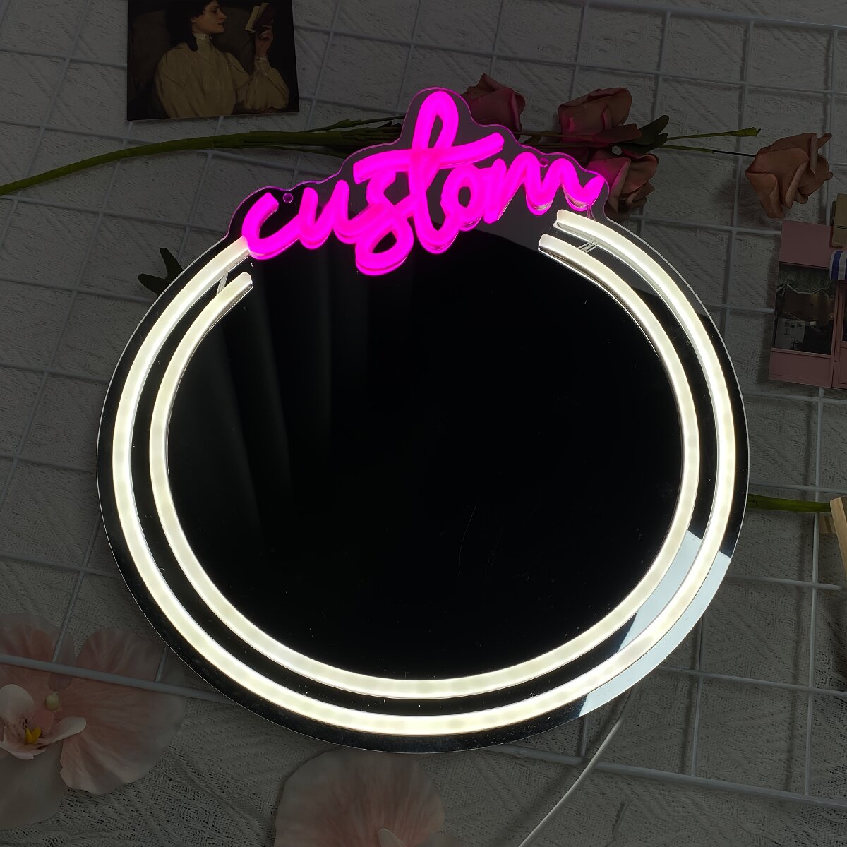 Custom Mirror Neon Signs, for  - Makeup Beauty Lounge recension och pris