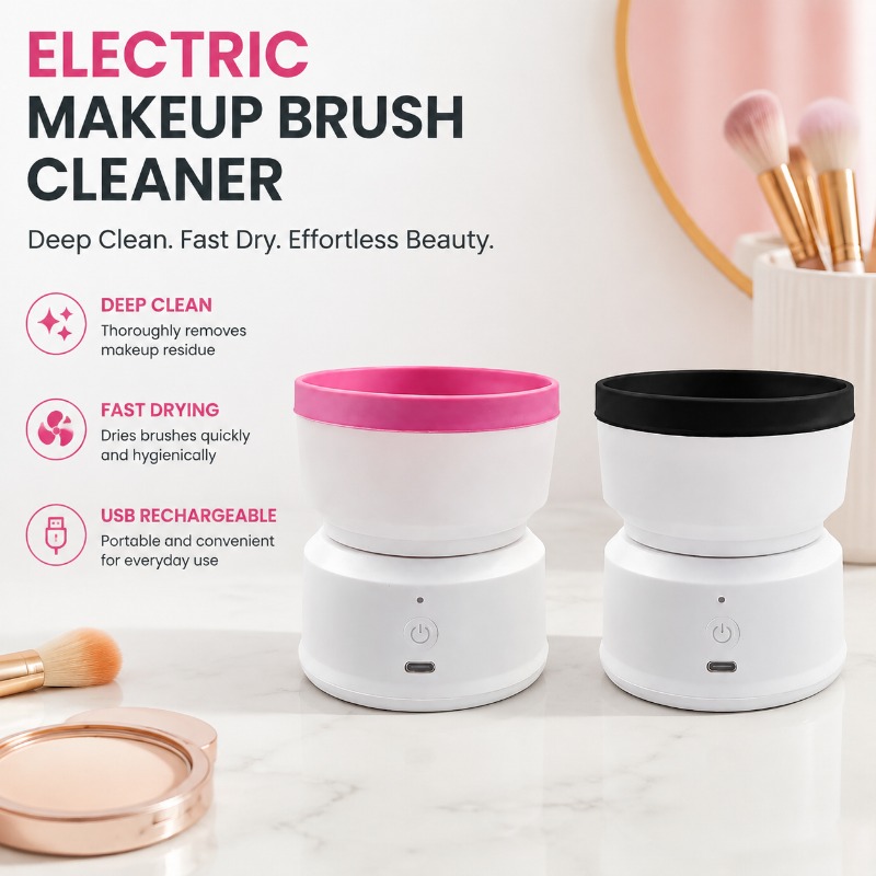 USB Rechargeable Makeup Brush  - Beauty Makeup Brushes recension och pris
