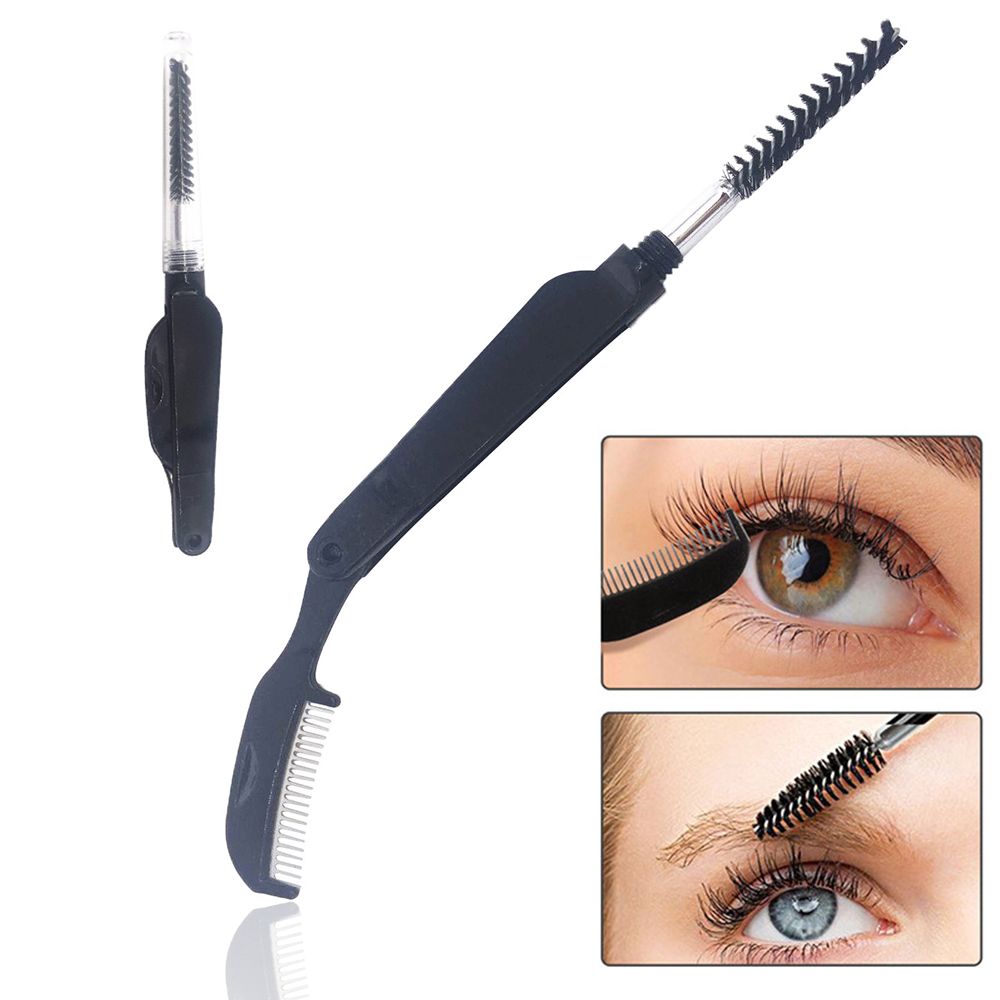 Metal Eyebrow Brush Foldable M - Beauty Makeup Brands recension och pris