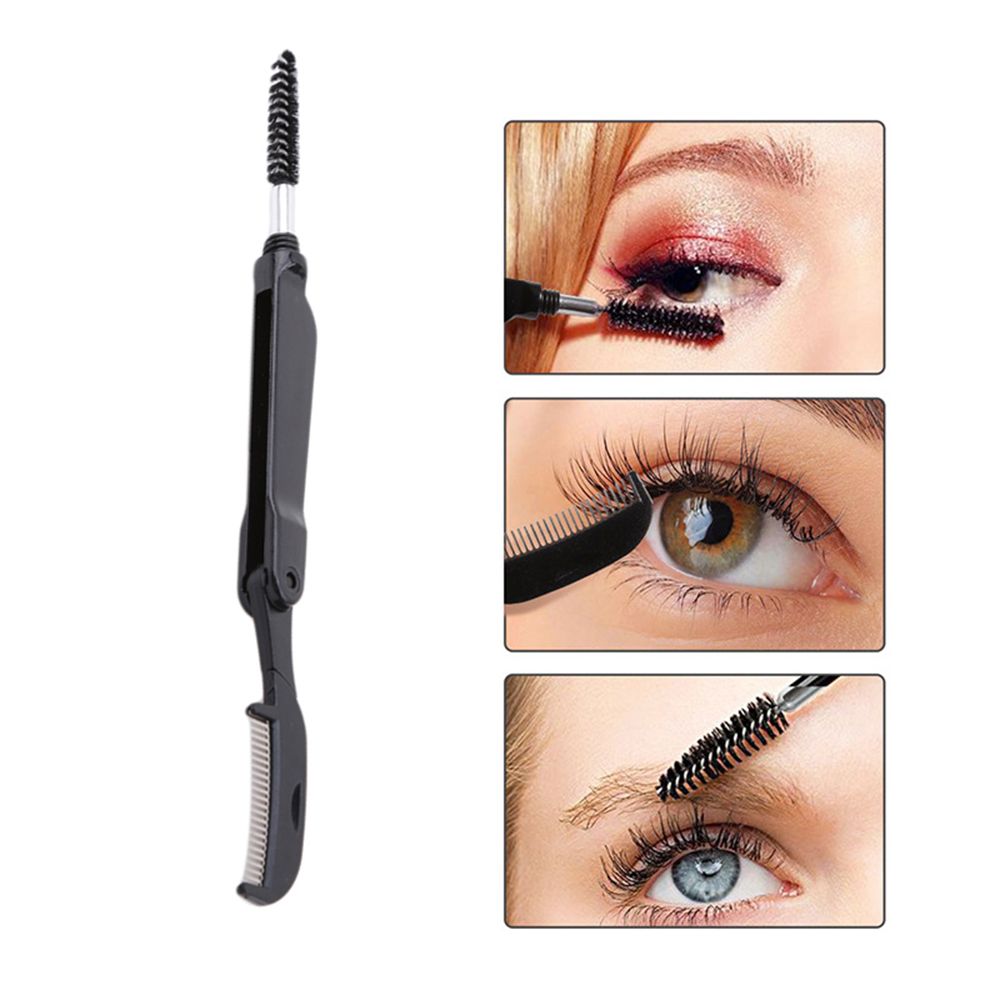 Metal Eyebrow Brush Foldable M - Beauty Makeup Brands recension och pris