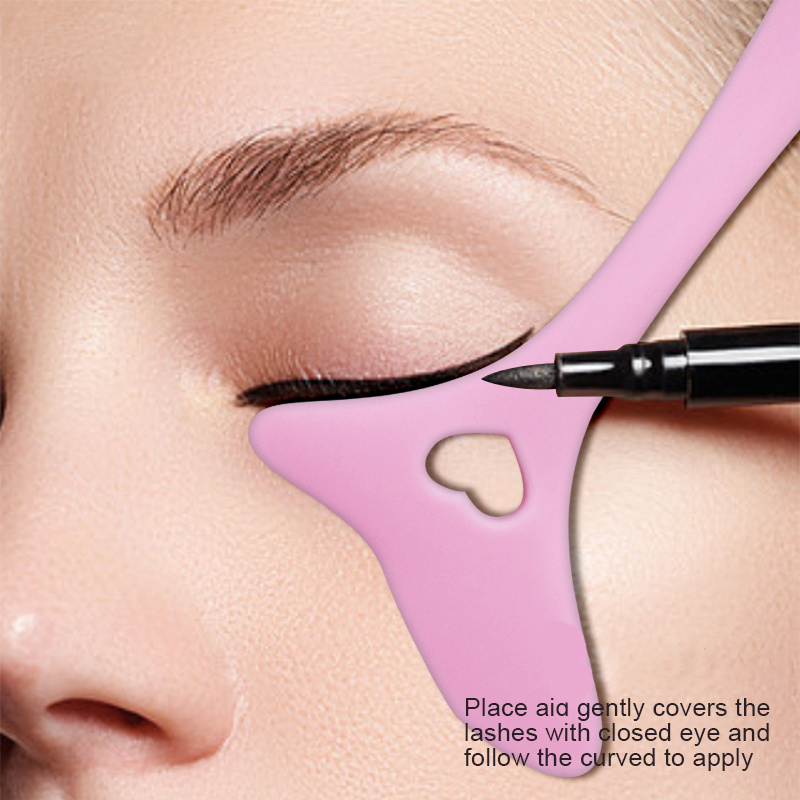 Silicone Eyeliner Makeup Stenc - Beauty Makeup Drawing recension och pris