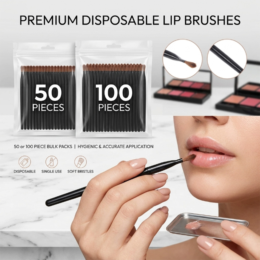 50/100pcs Disposable Lip Brush - Makeup Beauty Ro recension och pris