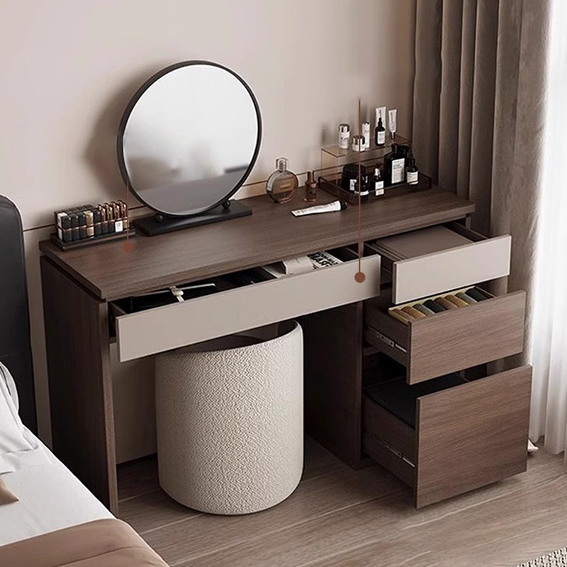 Wood Shelf Vanity Table Modern - Makeup Beauty Lounge recension och pris