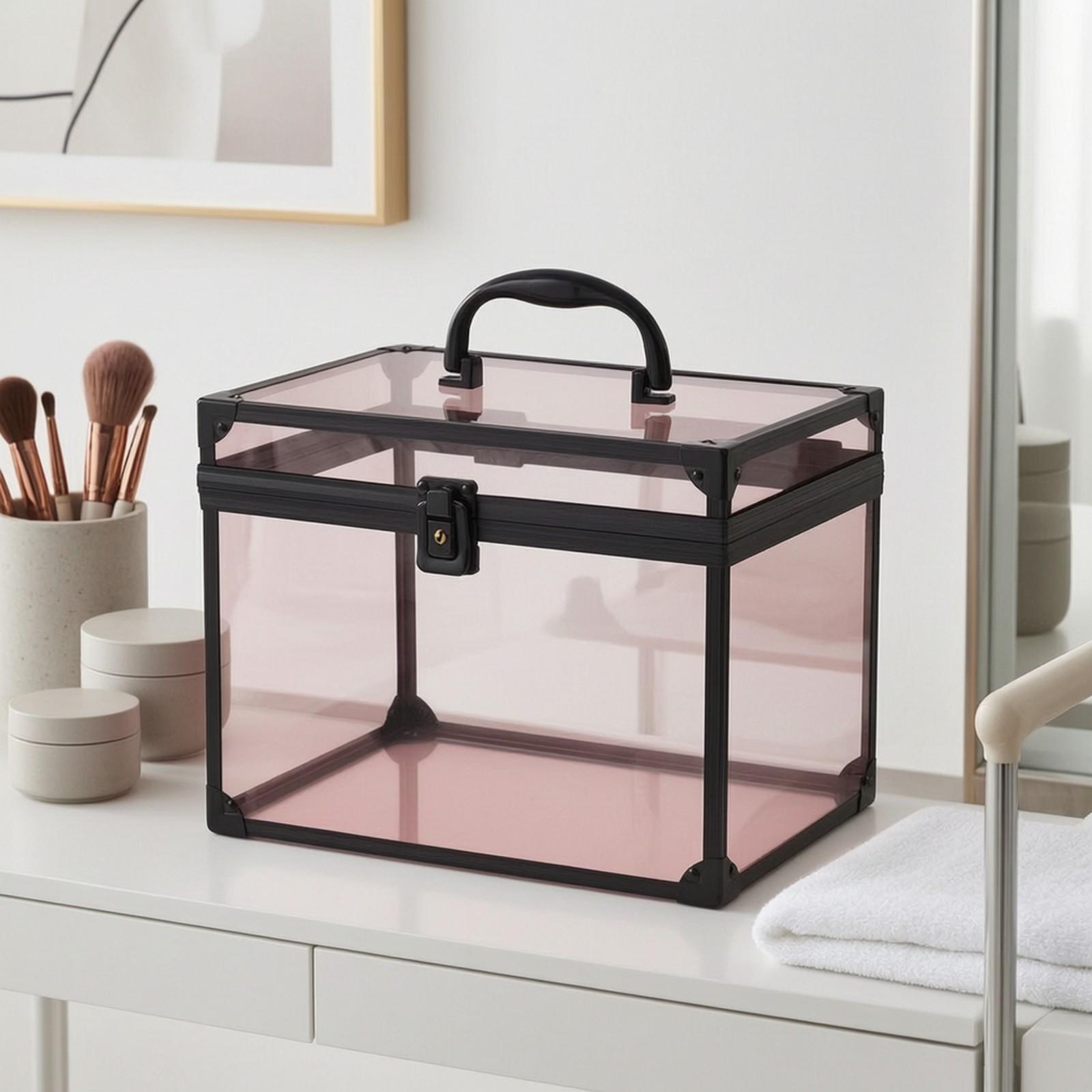 Portable Acrylic Makeup Case T - Beauty Makeup Artist recension och pris