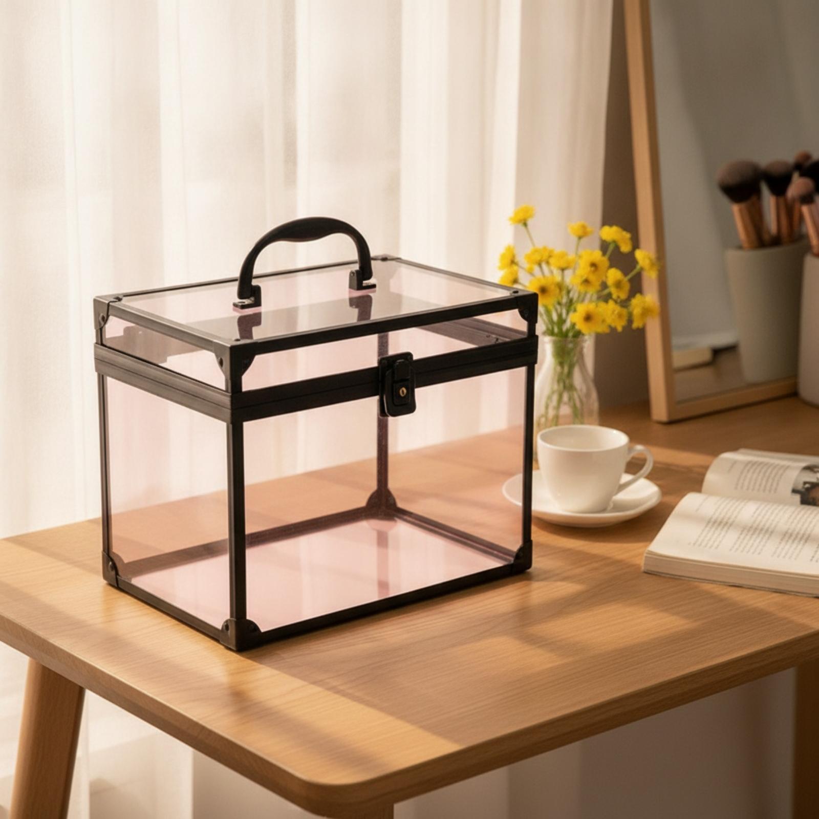 Portable Acrylic Makeup Case T - Beauty Makeup Artist recension och pris