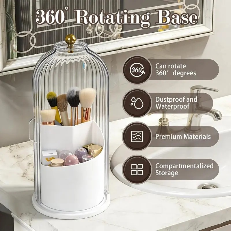 5-Piece Set, 360-Degree Rotati - Beauty Makeup Box Set recension och pris