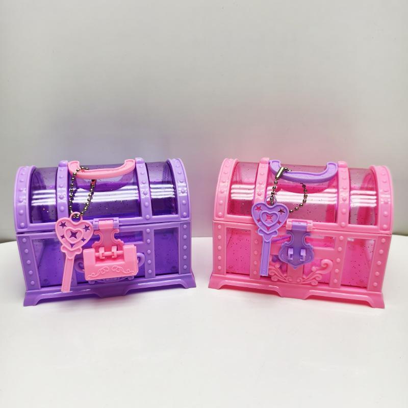 Cute Plastic Lockable Treasure - Beauty Makeup Box Set recension och pris