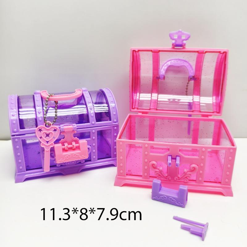 Cute Plastic Lockable Treasure - Beauty Makeup Box Set recension och pris