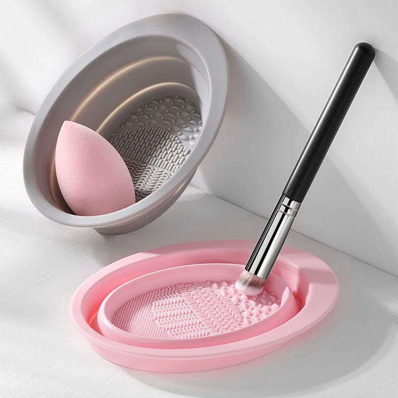 Foldable Silicone Makeup Brush - Beauty Makeup Brushes recension och pris