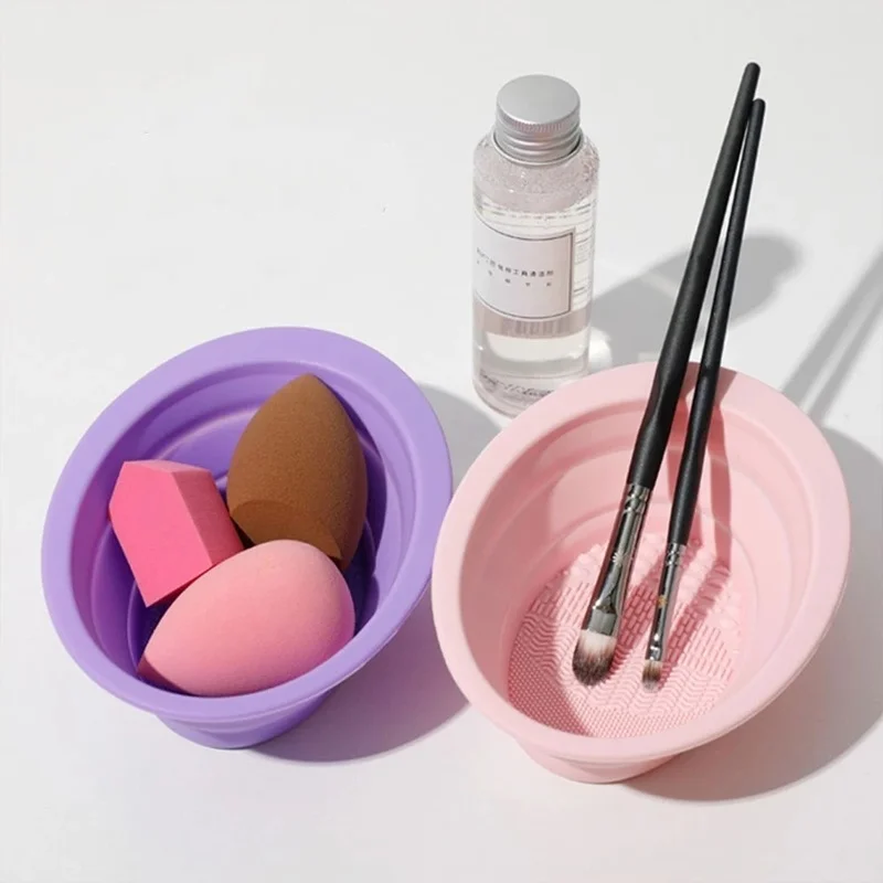 Foldable Silicone Makeup Brush - Beauty Makeup Brushes recension och pris