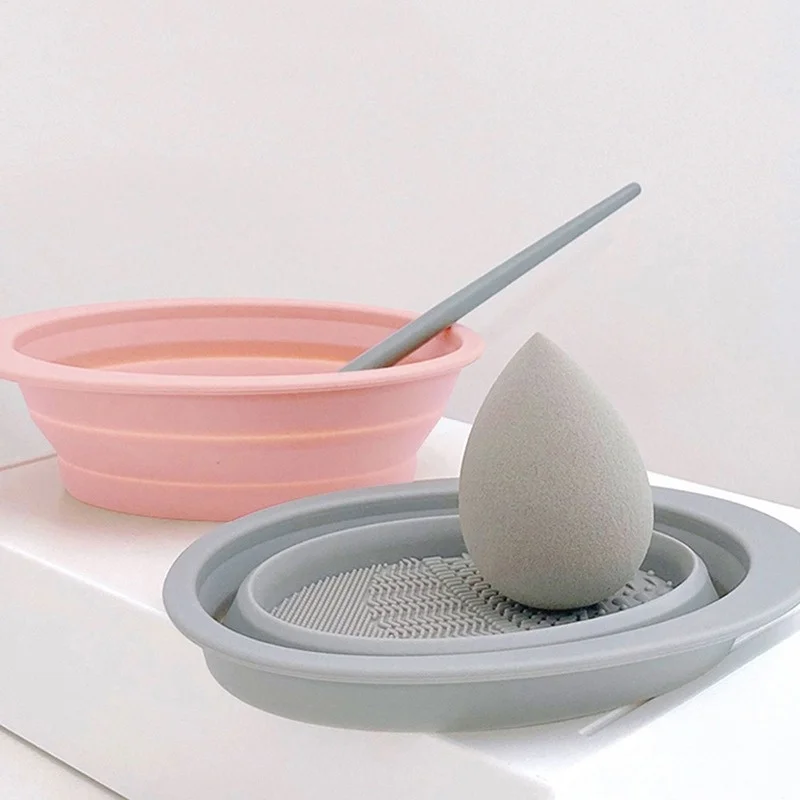 Foldable Silicone Makeup Brush - Beauty Makeup Brushes recension och pris