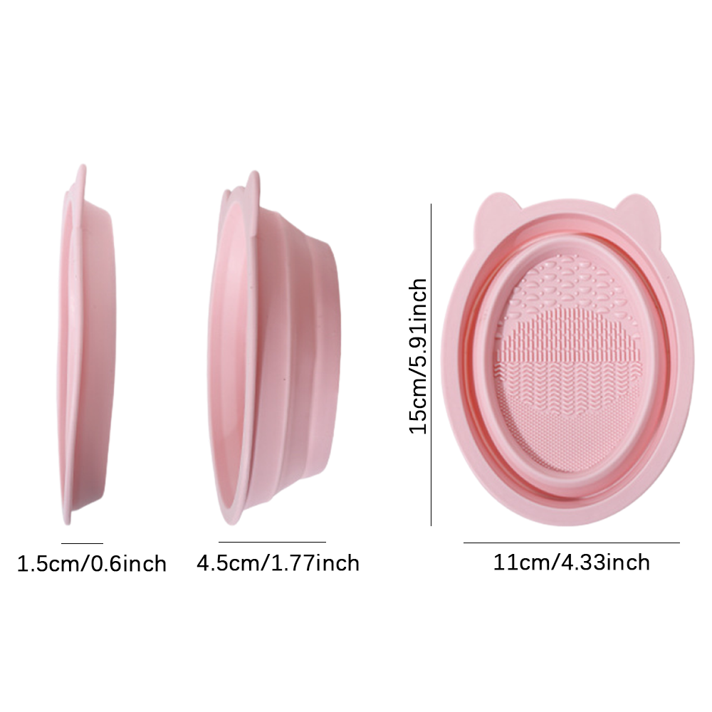 Collapsible Silicone Makeup Br - Beauty Makeup Brands recension och pris