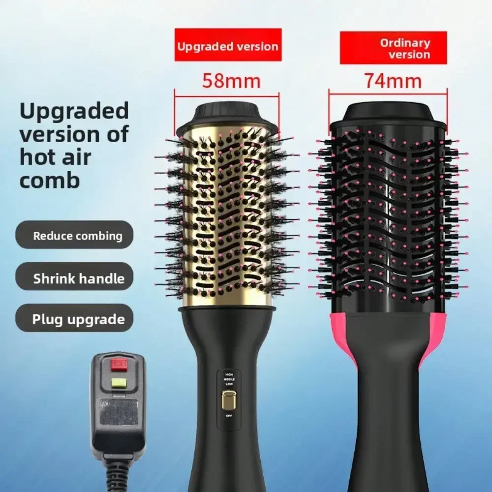 New 3-In-1 Hot Air Comb Roll S - Hair Straightener recension och pris