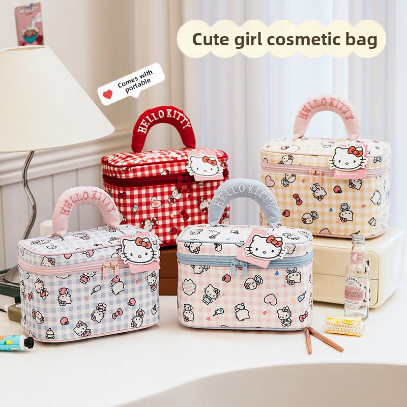 Cute Cartoon Print Makeup Bag  - Beauty Makeup Box Set recension och pris