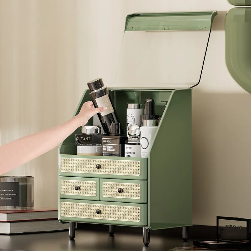 ‌6-Drawer Acrylic Makeup Organ - Beauty Makeup Box Set recension och pris
