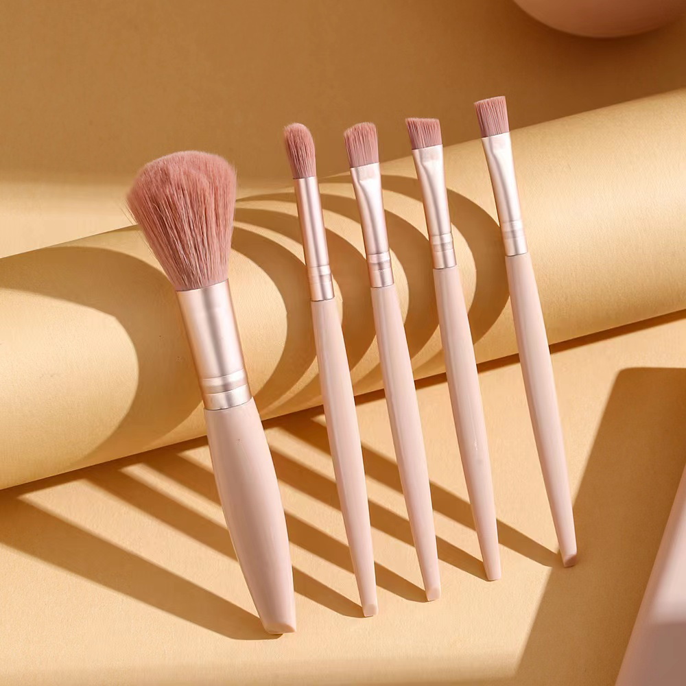 5pcs Cosmetic Brush Kit With M - Beauty Makeup Box Set recension och pris
