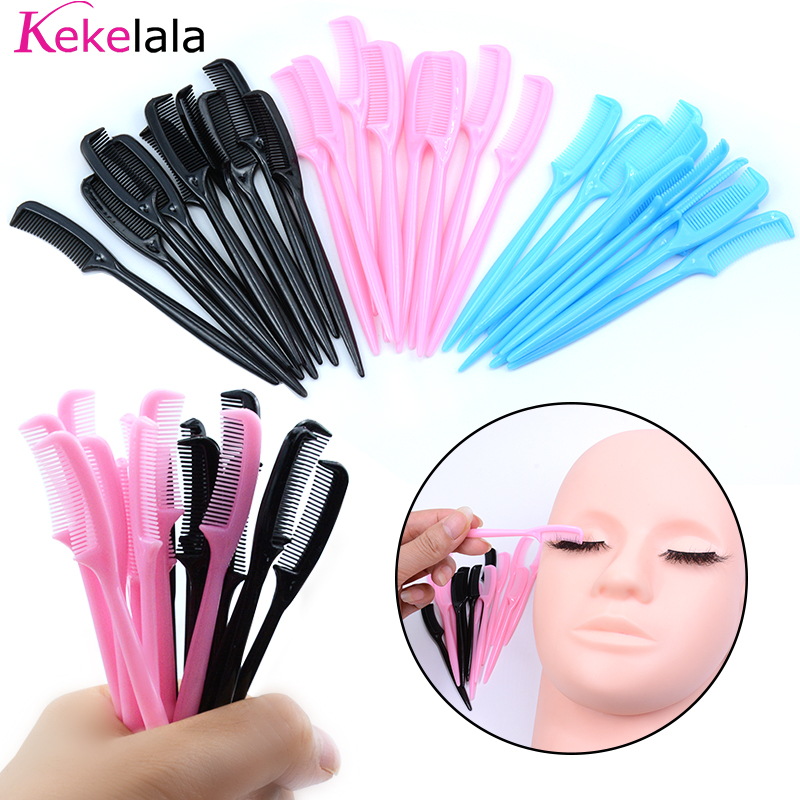 10Pcs Mini Eyelash Combs Small - Beauty Makeup Brands recension och pris
