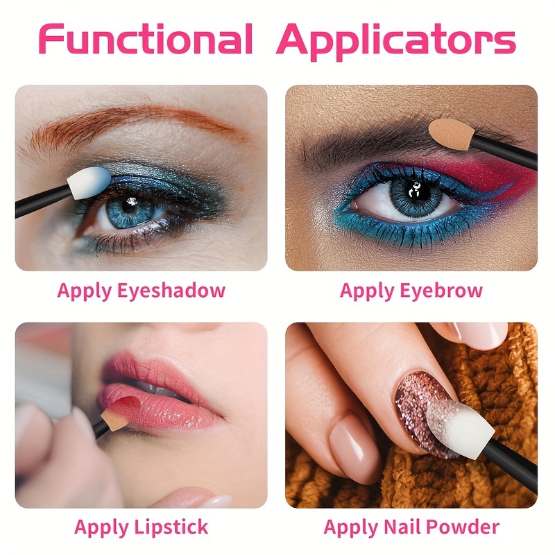 5/10Pcs Eyeshadow Applicator D - Beauty Makeup Artist recension och pris