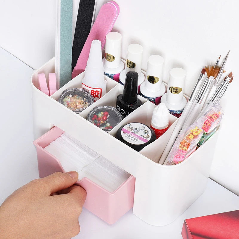 Nail Art Organizer Desktop Dra - Beauty Makeup Brands recension och pris