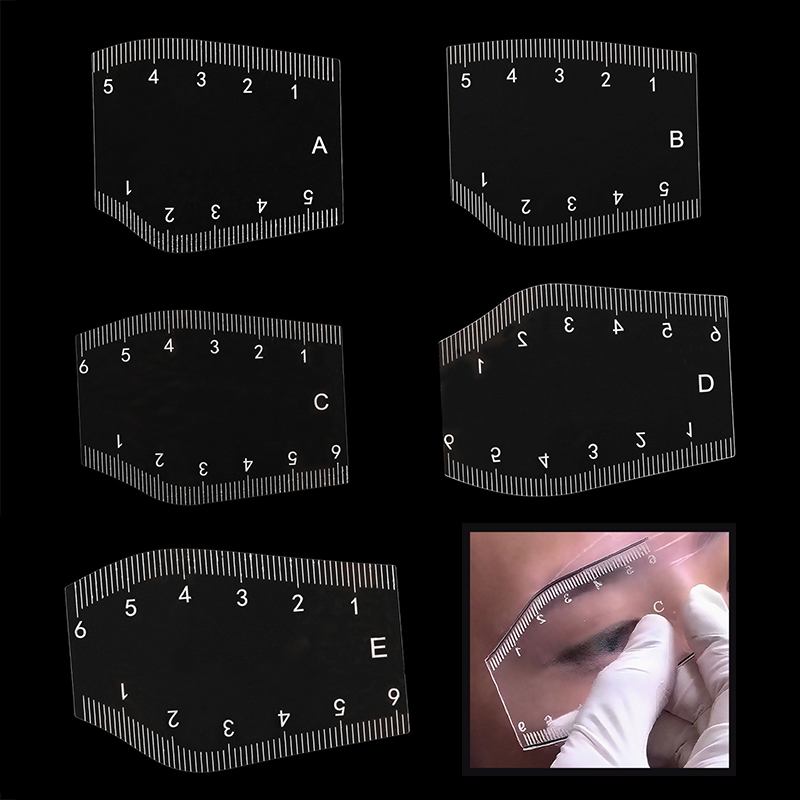 【M】5Pcs Durable Portable Brow  - Beauty Makeup Drawing recension och pris