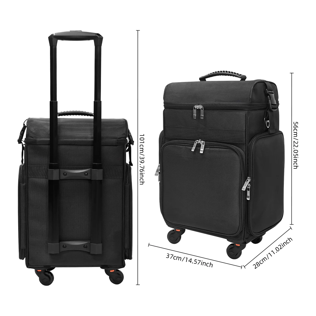 Draw Bar Box Canvas Trolley Ca - Beauty Makeup Drawing recension och pris